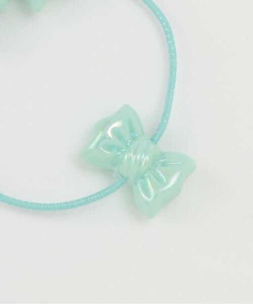 mezzo piano / メゾピアノ ヘアゴム・シュシュ | リボン＆星　ヘアポニー2個セット | 詳細3