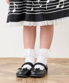 定番サテンリボンソックス