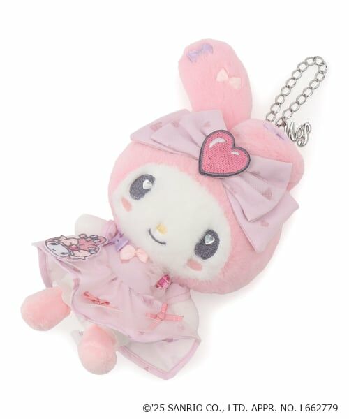 mezzo piano / メゾピアノ チャーム | 【マイメロディ/クロミ】ぬいぐるみチャーム（ライト ピンク）