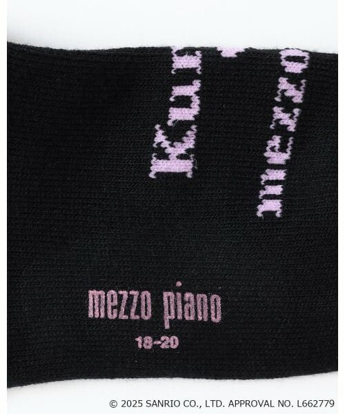 mezzo piano / メゾピアノ ソックス | 【マイメロディ/クロミ】ルーズソックス | 詳細5