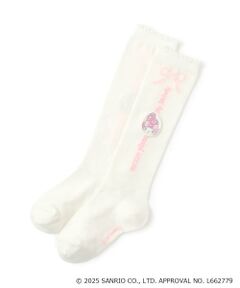 mezzo piano / メゾピアノ ソックス | 【マイメロディ/クロミ】ロゴ　ハイソックス