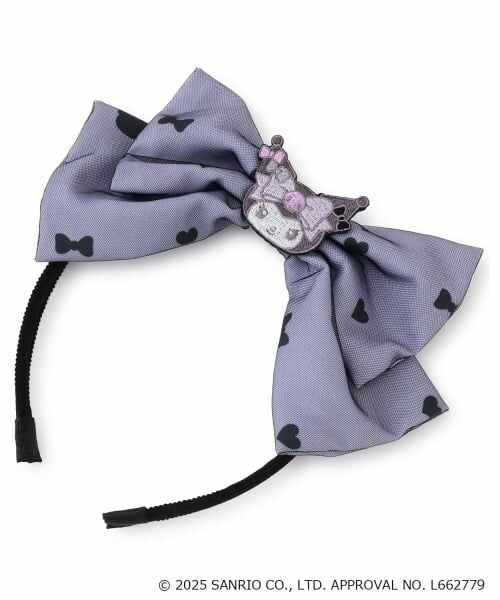 mezzo piano / メゾピアノ カチューシャ・カチューム・その他 | 【マイメロディ/クロミ】リボンカチューシャ（ラベンダー）