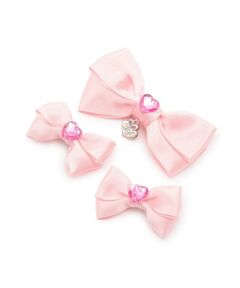 mezzo piano / メゾピアノ ヘアピン | ミニリボン　ヘアクリップ3個セット