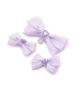 mezzo piano / メゾピアノ ヘアピン | ミニリボン　ヘアクリップ3個セット