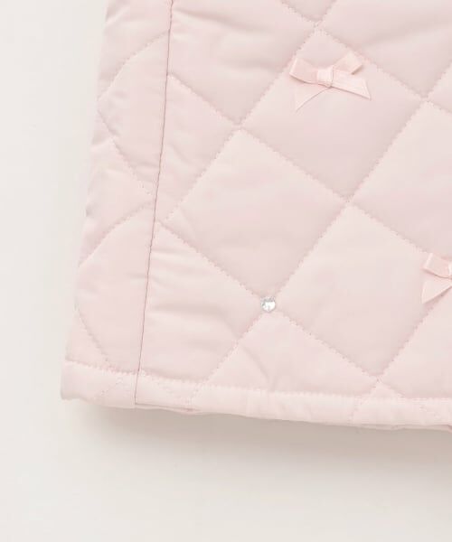 mezzo piano / メゾピアノ ショート・ハーフ・半端丈パンツ | リボンキルティング　ラップショートパンツ | 詳細5