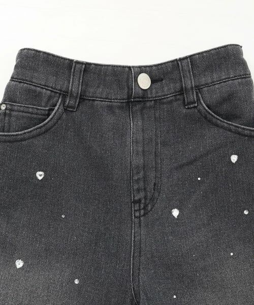 mezzo piano / メゾピアノ その他パンツ | キラキラデニム・ツイル ワイドパンツ | 詳細2