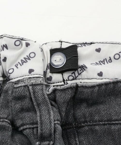 mezzo piano / メゾピアノ その他パンツ | キラキラデニム・ツイル ワイドパンツ | 詳細4