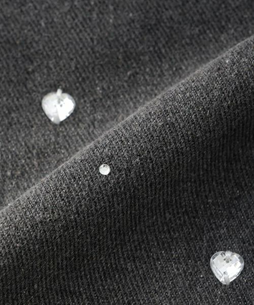 mezzo piano / メゾピアノ その他パンツ | キラキラデニム・ツイル ワイドパンツ | 詳細9