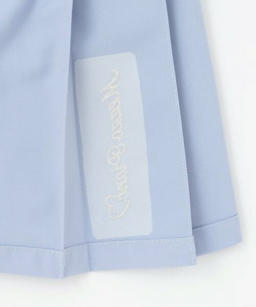 mezzo piano / メゾピアノ ショート・ハーフ・半端丈パンツ | 切替ハートベルト　チェックプリーツスカパン | 詳細6