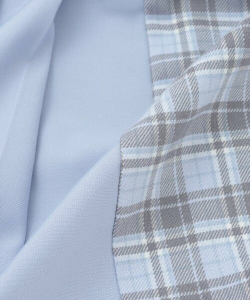 mezzo piano / メゾピアノ ショート・ハーフ・半端丈パンツ | 切替ハートベルト　チェックプリーツスカパン | 詳細8