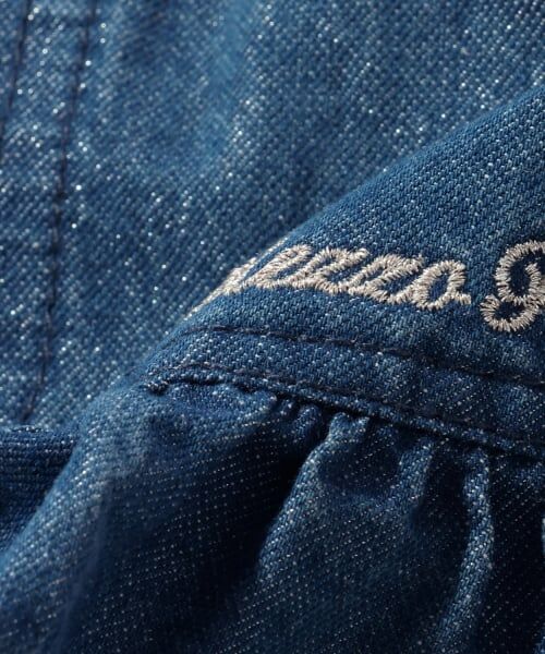 mezzo piano / メゾピアノ ショート・ハーフ・半端丈パンツ | しっぽチャームつき　ラメデニム段々スカパン | 詳細11