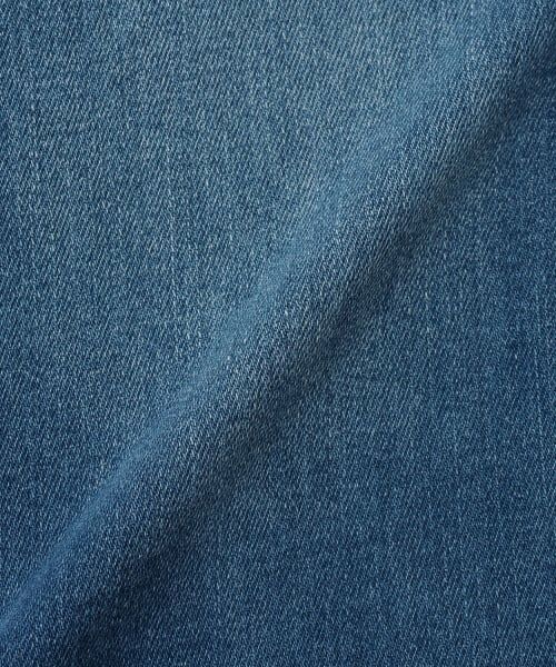 mezzo piano / メゾピアノ その他パンツ | ラインストーンロゴ フレアデニムロングパンツ | 詳細9