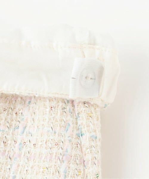 mezzo piano / メゾピアノ ショート・ハーフ・半端丈パンツ | ファンシーツィード スカパン | 詳細3