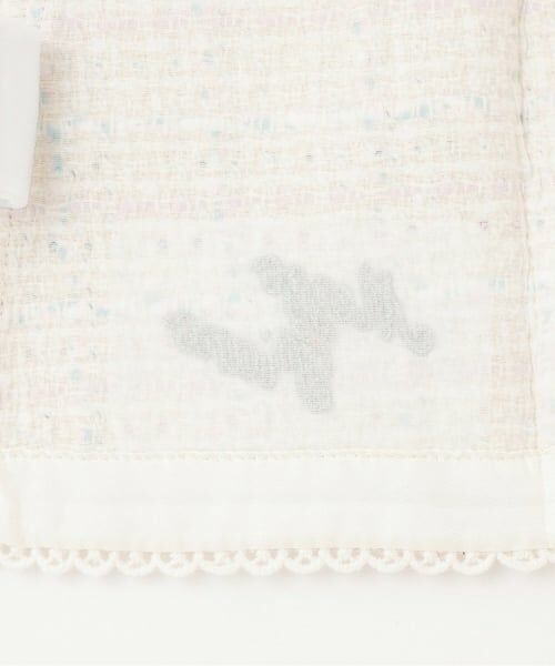 mezzo piano / メゾピアノ ショート・ハーフ・半端丈パンツ | ファンシーツィード スカパン | 詳細6