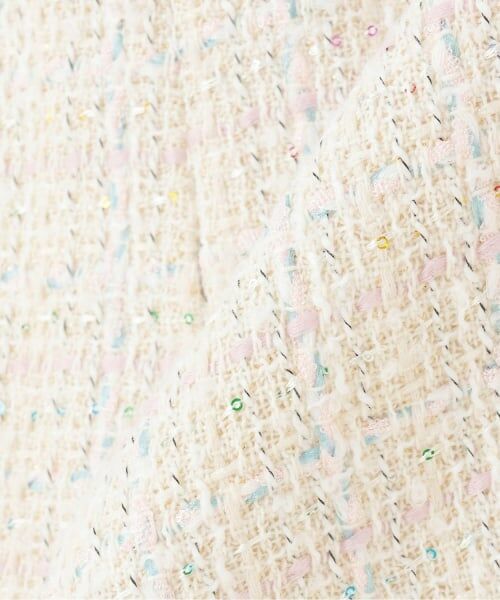 mezzo piano / メゾピアノ ショート・ハーフ・半端丈パンツ | ファンシーツィード スカパン | 詳細8