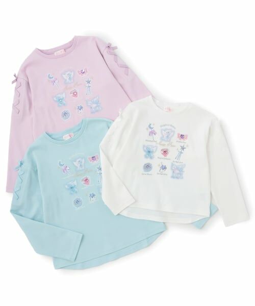 mezzo piano / メゾピアノ Tシャツ | マジカルグラフィック　長袖Tシャツ | 詳細8