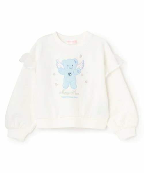 mezzo piano / メゾピアノ スウェット | エンジェルアニマル　トレーナー（オフ ホワイト）