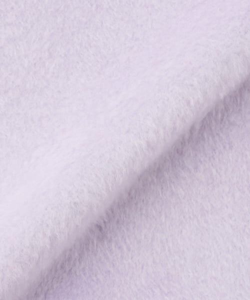 mezzo piano / メゾピアノ スウェット | ラメパイピング　ハーフZIPプルオーバー | 詳細7