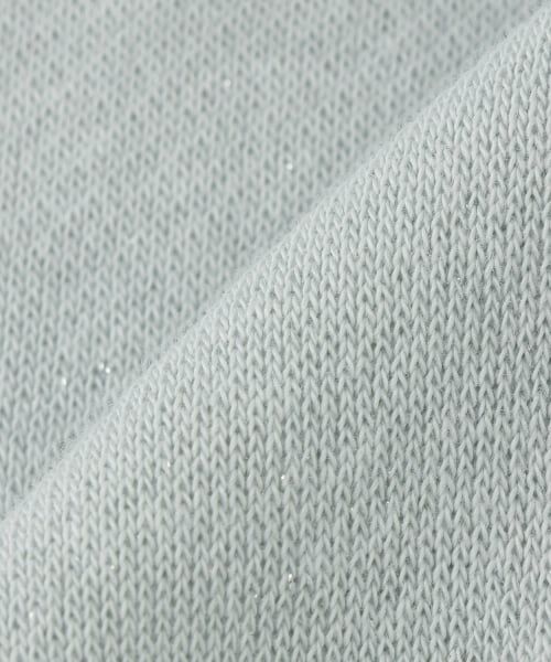 mezzo piano / メゾピアノ パーカー | ラメ裏毛　フェイクファーフードZIPパーカ | 詳細10