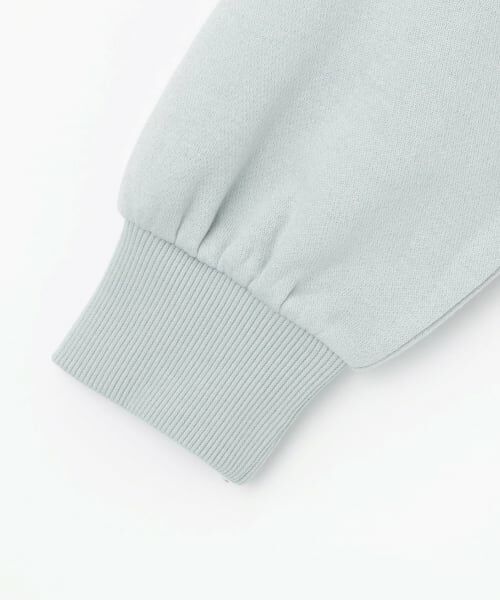 mezzo piano / メゾピアノ パーカー | ラメ裏毛　フェイクファーフードZIPパーカ | 詳細7