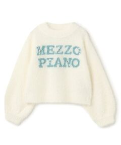 mezzo piano / メゾピアノ ニット・セーター | ロゴシャギーニット　プルオーバー