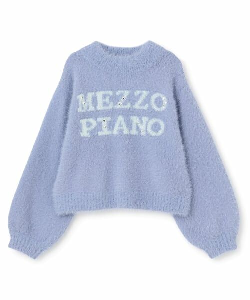 mezzo piano / メゾピアノ ニット・セーター | ロゴシャギーニット　プルオーバー | 詳細7