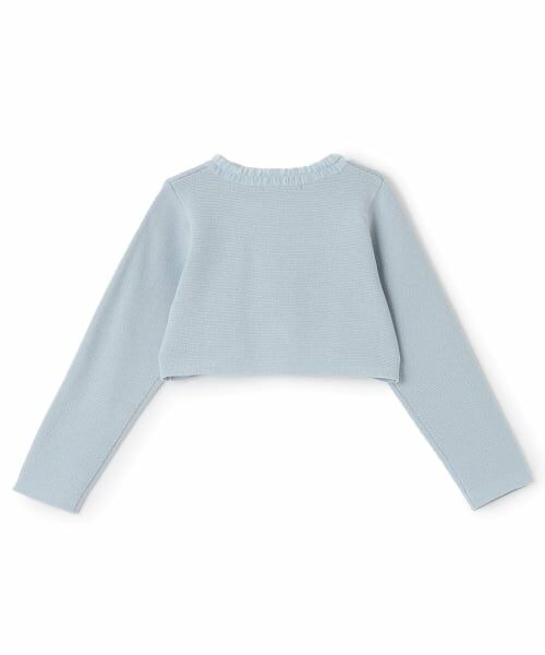 mezzo piano / メゾピアノ カーディガン・ボレロ | ラメニット　ボレロ | 詳細1