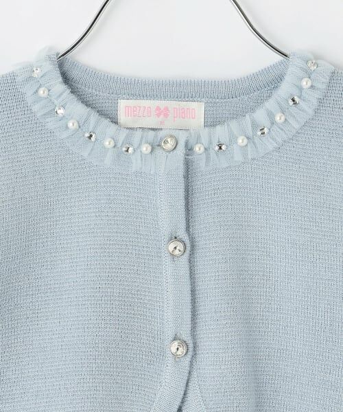 mezzo piano / メゾピアノ カーディガン・ボレロ | ラメニット　ボレロ | 詳細2