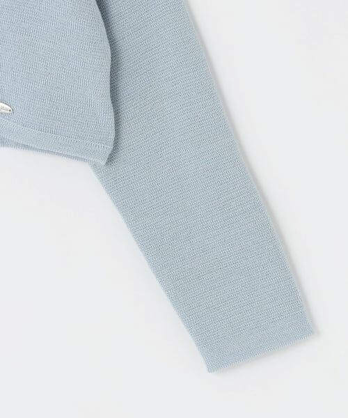 mezzo piano / メゾピアノ カーディガン・ボレロ | ラメニット　ボレロ | 詳細4