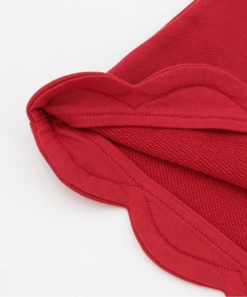 mezzo piano / メゾピアノ スウェット | くるみ割り人形アップリケ裾スカラップトレーナー | 詳細6