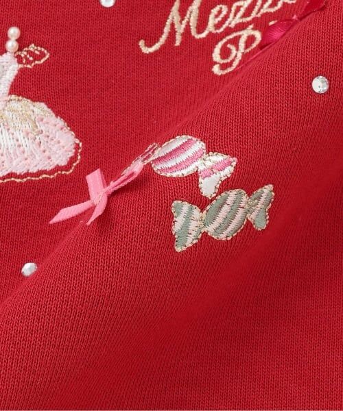 mezzo piano / メゾピアノ スウェット | くるみ割り人形アップリケ裾スカラップトレーナー | 詳細7