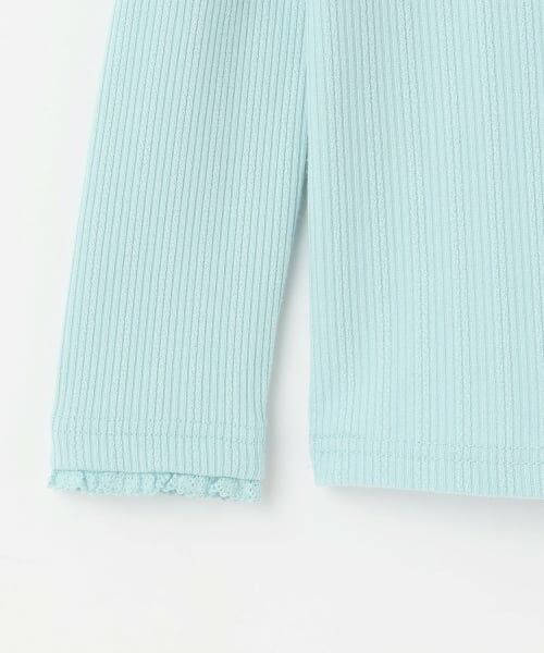 mezzo piano / メゾピアノ Tシャツ | リボンネックレス風　プチハイ長袖Tシャツ | 詳細4