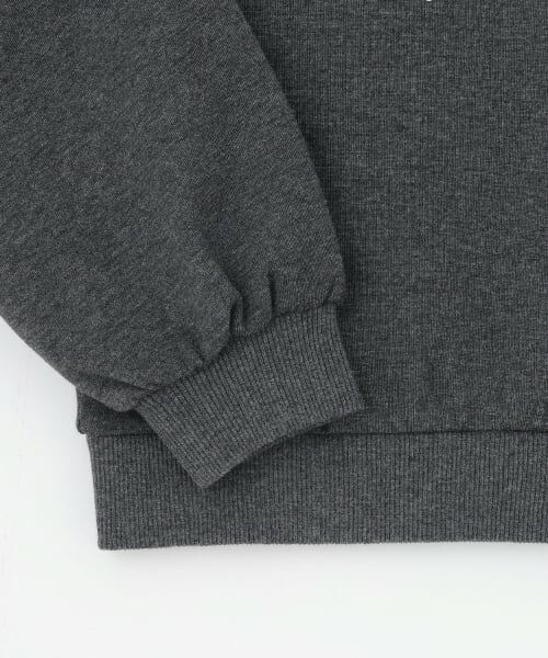 mezzo piano / メゾピアノ パーカー | ネコ耳フェイクファーロゴ　プルパーカ | 詳細5