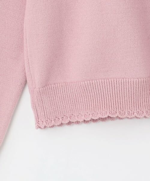 mezzo piano / メゾピアノ ニット・セーター | もふもふネコ　ニットプルオーバー | 詳細4