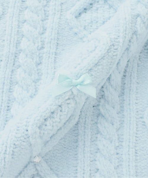 mezzo piano / メゾピアノ ニット・セーター | ケーブルリボン　モールニット　プルオーバー | 詳細4