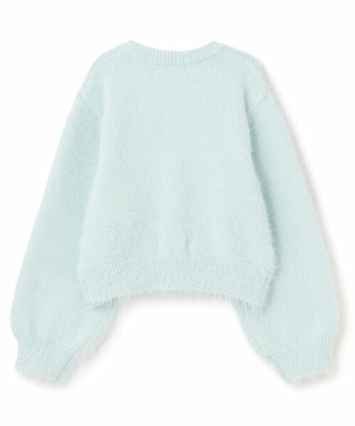 mezzo piano / メゾピアノ カーディガン・ボレロ | キラキラシャギー　ニットカーディガン | 詳細1