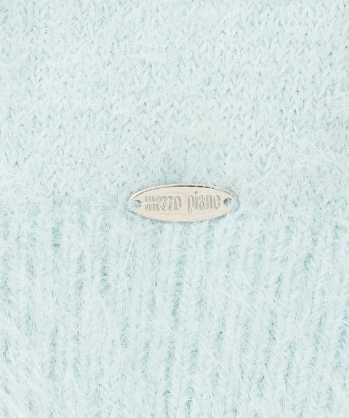 mezzo piano / メゾピアノ カーディガン・ボレロ | キラキラシャギー　ニットカーディガン | 詳細4