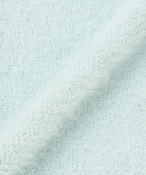 mezzo piano / メゾピアノ カーディガン・ボレロ | キラキラシャギー　ニットカーディガン | 詳細5