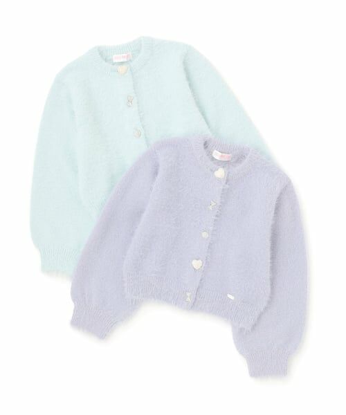 mezzo piano / メゾピアノ カーディガン・ボレロ | キラキラシャギー　ニットカーディガン | 詳細6