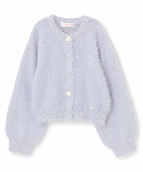 mezzo piano / メゾピアノ カーディガン・ボレロ | キラキラシャギー　ニットカーディガン | 詳細7