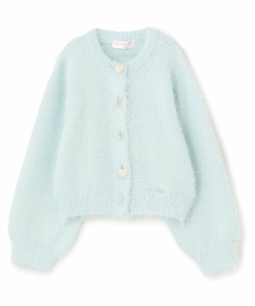 mezzo piano / メゾピアノ カーディガン・ボレロ | キラキラシャギー　ニットカーディガン | 詳細8