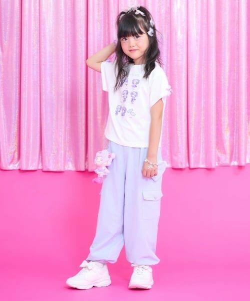 mezzo piano / メゾピアノ Tシャツ | 【しなこちゃん】なりきり半袖Tシャツ | 詳細18