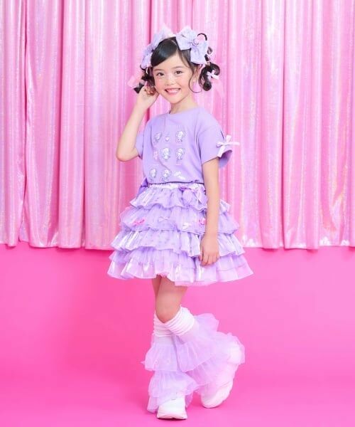 mezzo piano / メゾピアノ Tシャツ | 【しなこちゃん】なりきり半袖Tシャツ | 詳細20