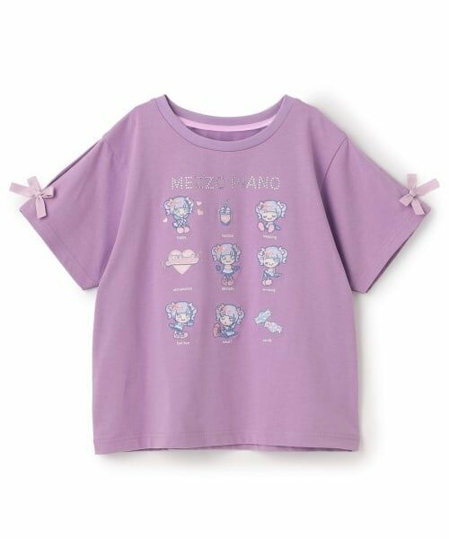 mezzo piano / メゾピアノ Tシャツ | 【しなこちゃん】なりきり半袖Tシャツ大人用 | 詳細12