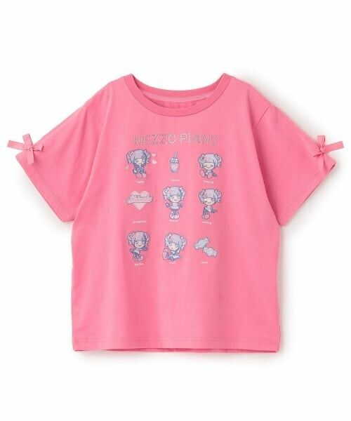 mezzo piano / メゾピアノ Tシャツ | 【しなこちゃん】なりきり半袖Tシャツ大人用 | 詳細14