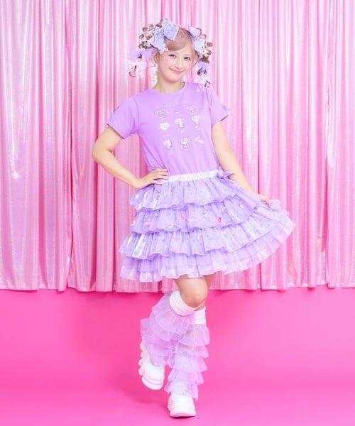 mezzo piano / メゾピアノ Tシャツ | 【しなこちゃん】なりきり半袖Tシャツ大人用 | 詳細16