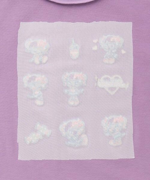 mezzo piano / メゾピアノ Tシャツ | 【しなこちゃん】なりきり半袖Tシャツ大人用 | 詳細4