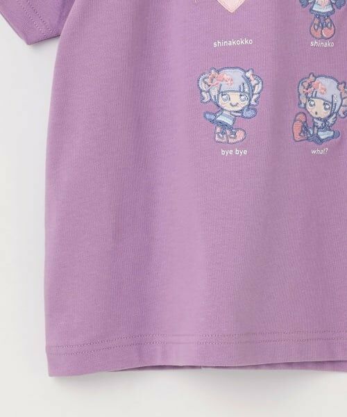 mezzo piano / メゾピアノ Tシャツ | 【しなこちゃん】なりきり半袖Tシャツ大人用 | 詳細7