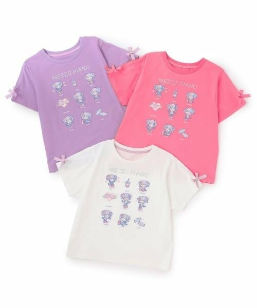 mezzo piano / メゾピアノ Tシャツ | 【しなこちゃん】なりきり半袖Tシャツ大人用 | 詳細9