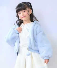 mezzo piano / メゾピアノ ブルゾン | リバーシブル　フェイクファーブルゾン